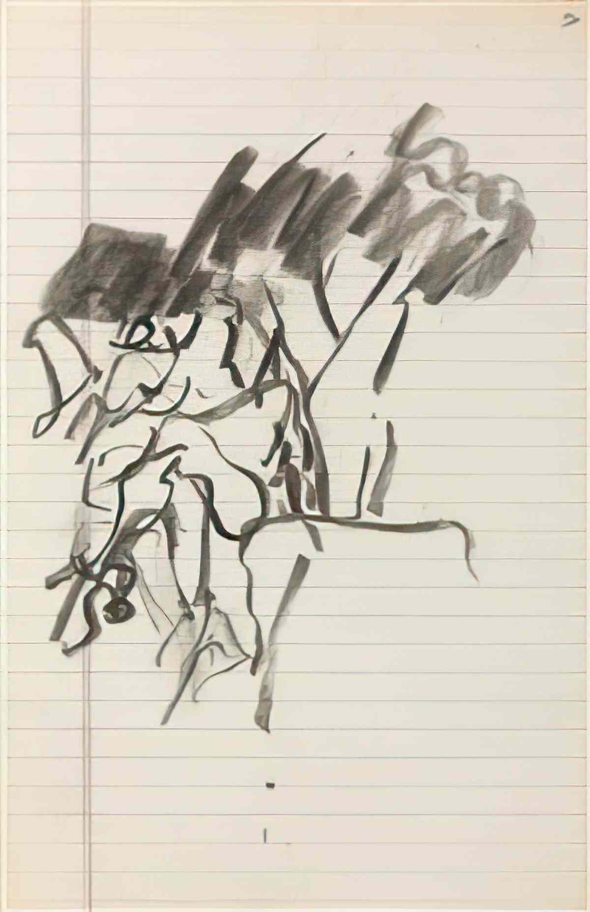 Willem de Kooning untitled137 2 Art A4 Photo Print