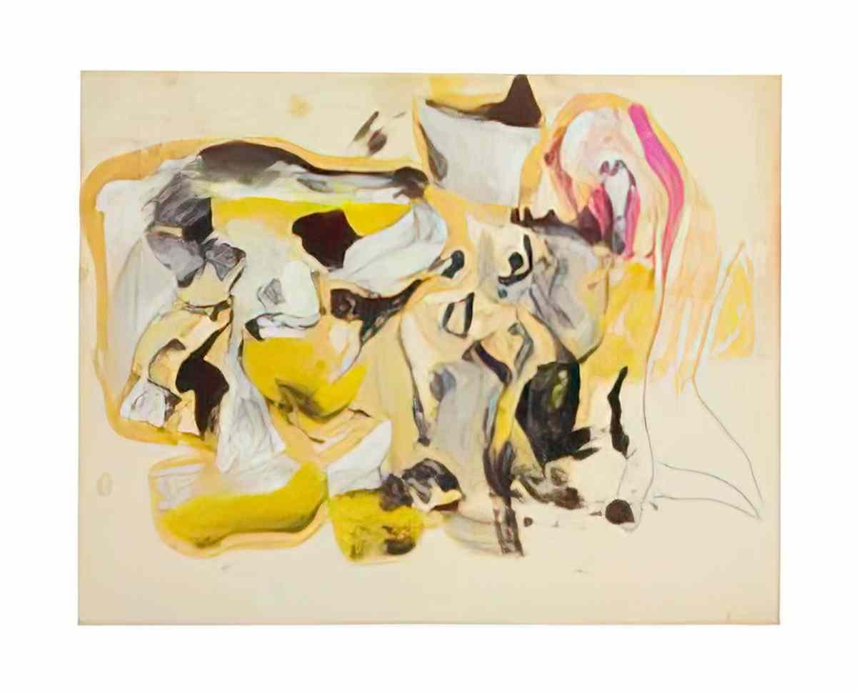 Willem de Kooning untitled138 Art A4 Photo Print