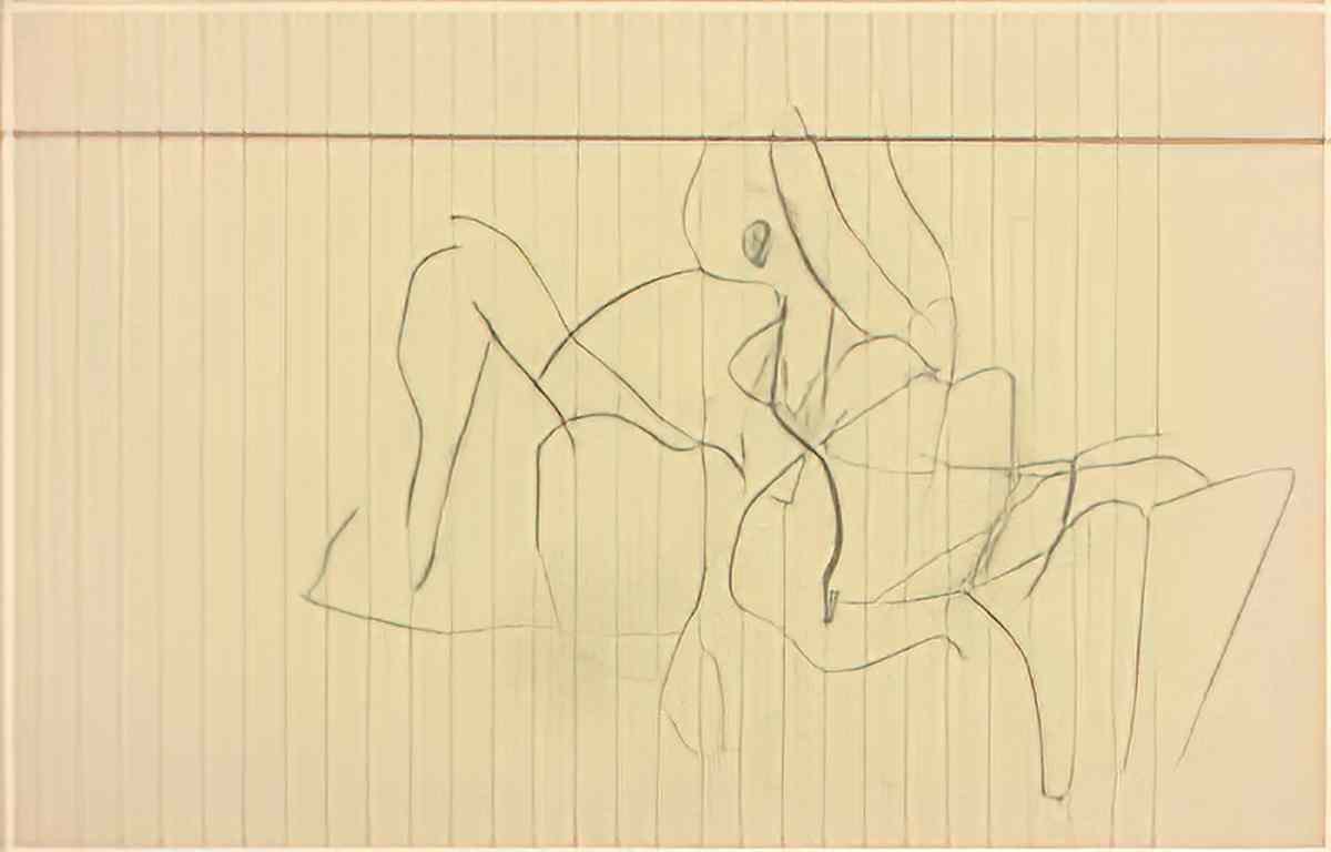 Willem de Kooning untitled139 2 Art A4 Photo Print