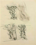 Willem de Kooning untitled140 Art A4 Photo Print