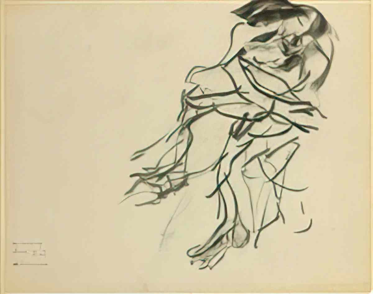 Willem de Kooning untitled142 Art A4 Photo Print