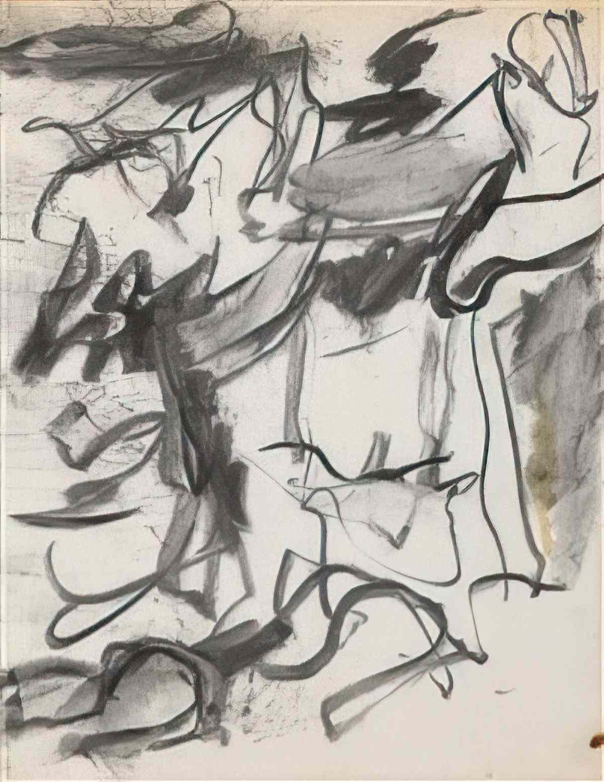 Willem de Kooning untitled146 2 Art A4 Photo Print