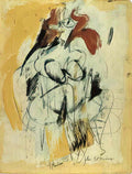 Willem de Kooning untitled149 Art A4 Photo Print