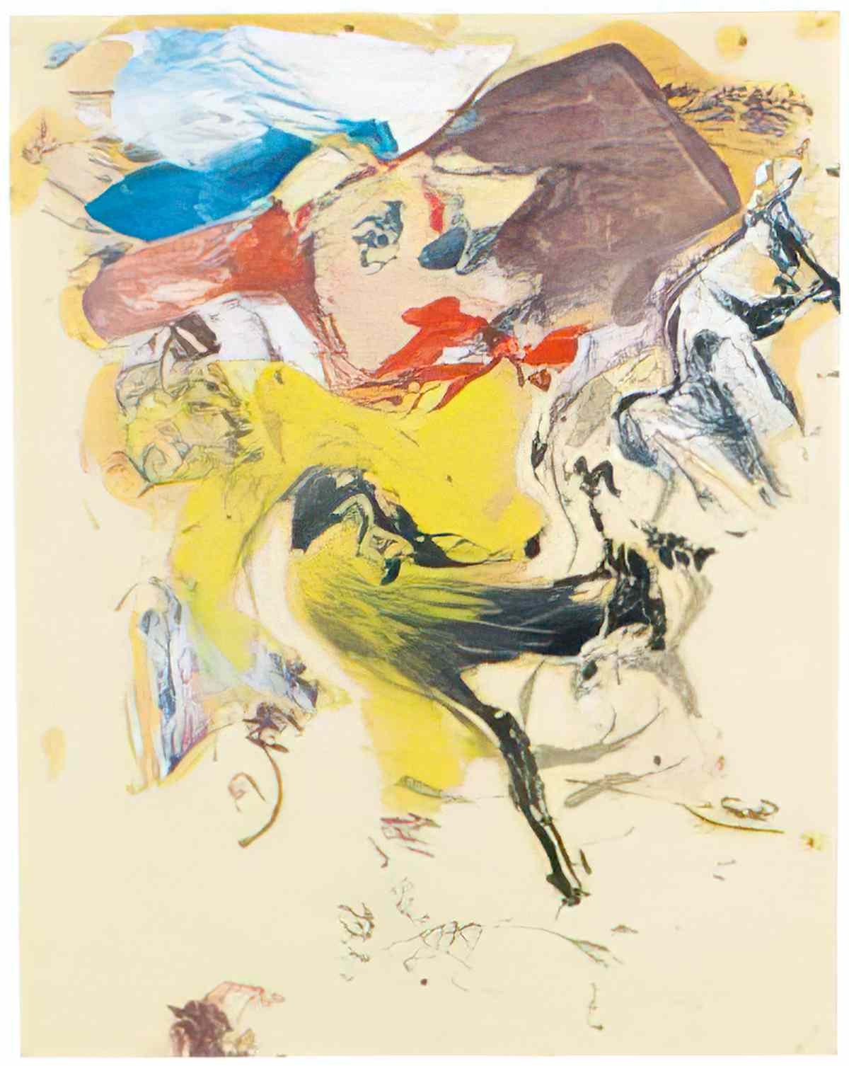 Willem de Kooning untitled150 Art A4 Photo Print