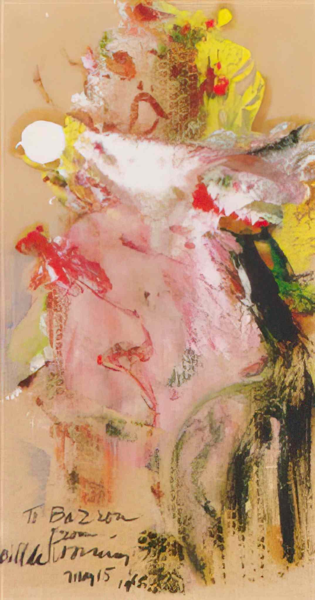 Willem de Kooning untitled152 Art A4 Photo Print