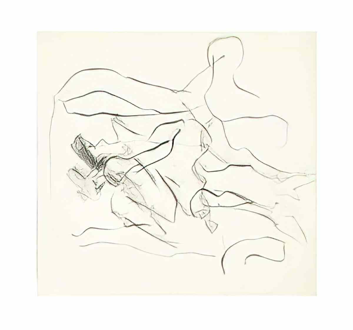 Willem de Kooning untitled155 2 Art A4 Photo Print