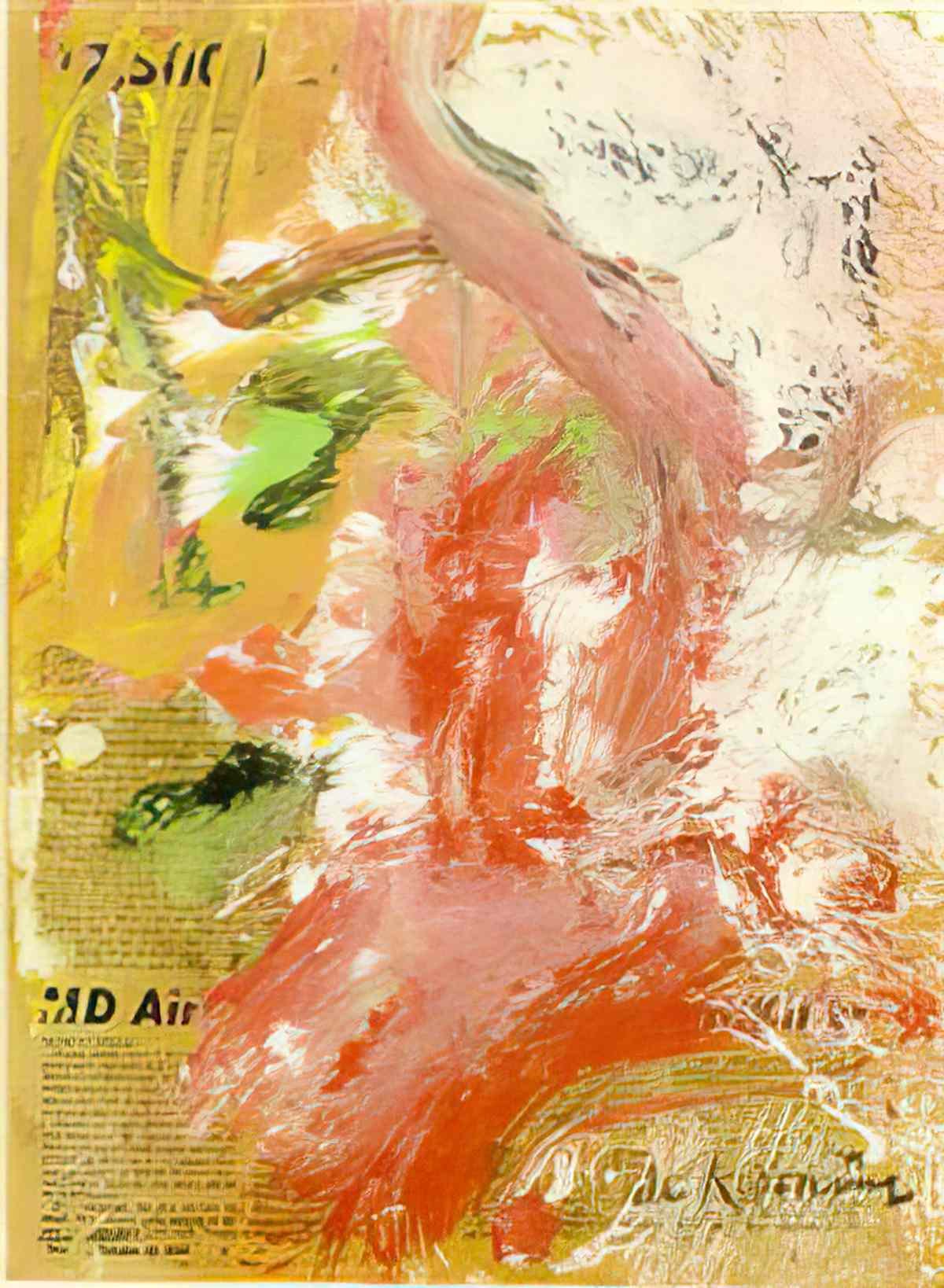 Willem de Kooning untitled157 Art A4 Photo Print