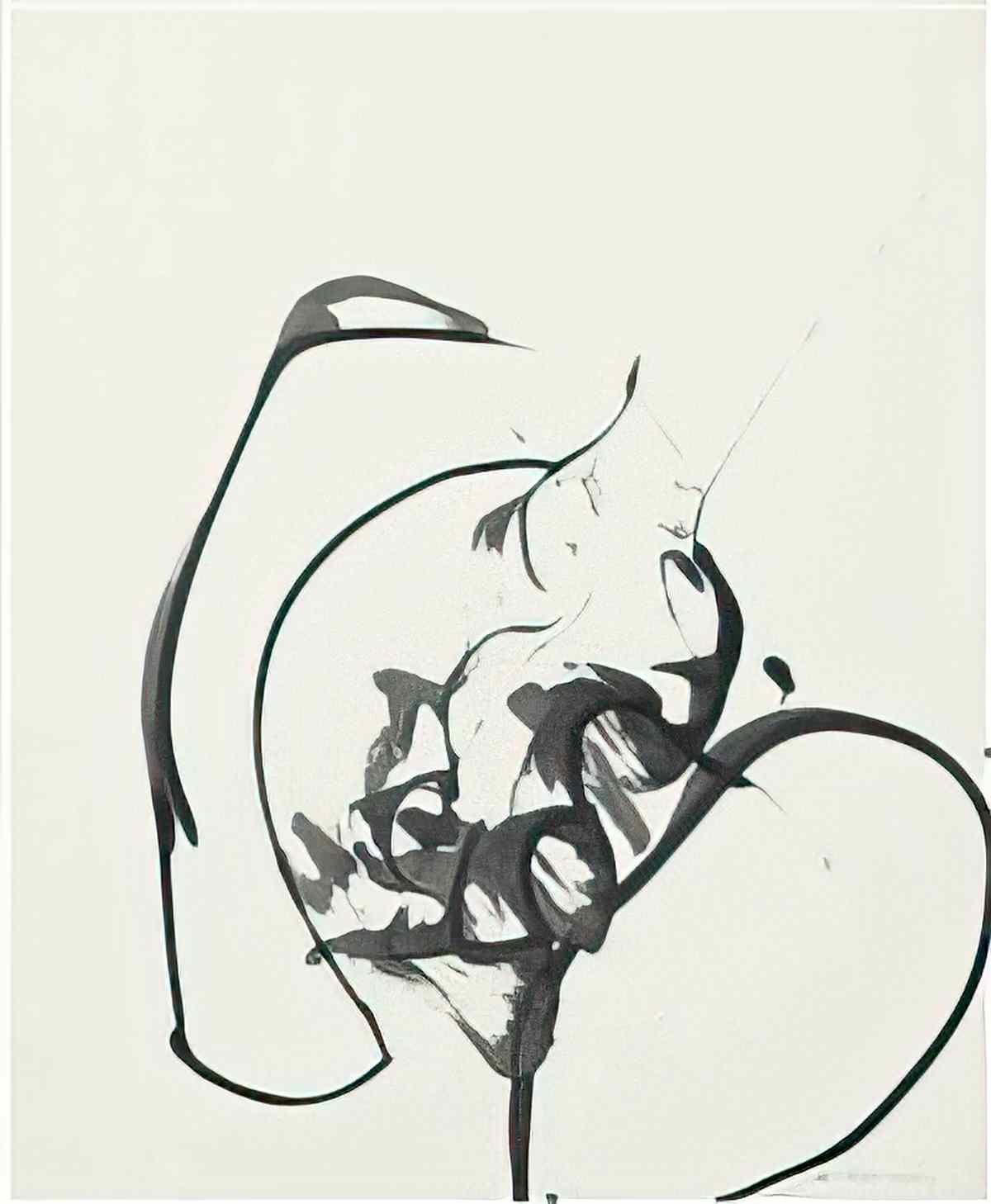 Willem de Kooning untitled158 2 Art A4 Photo Print