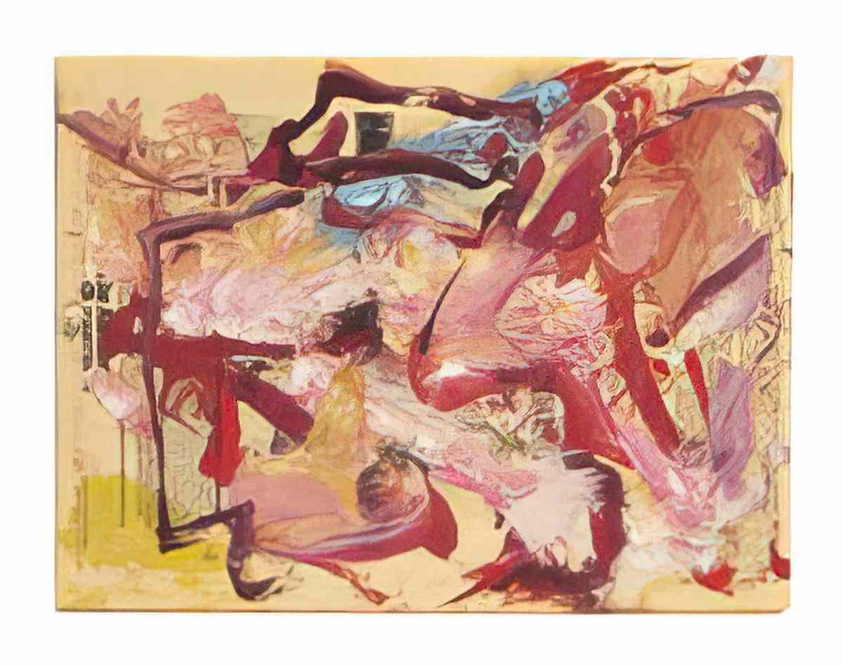 Willem de Kooning untitled164 Art A4 Photo Print