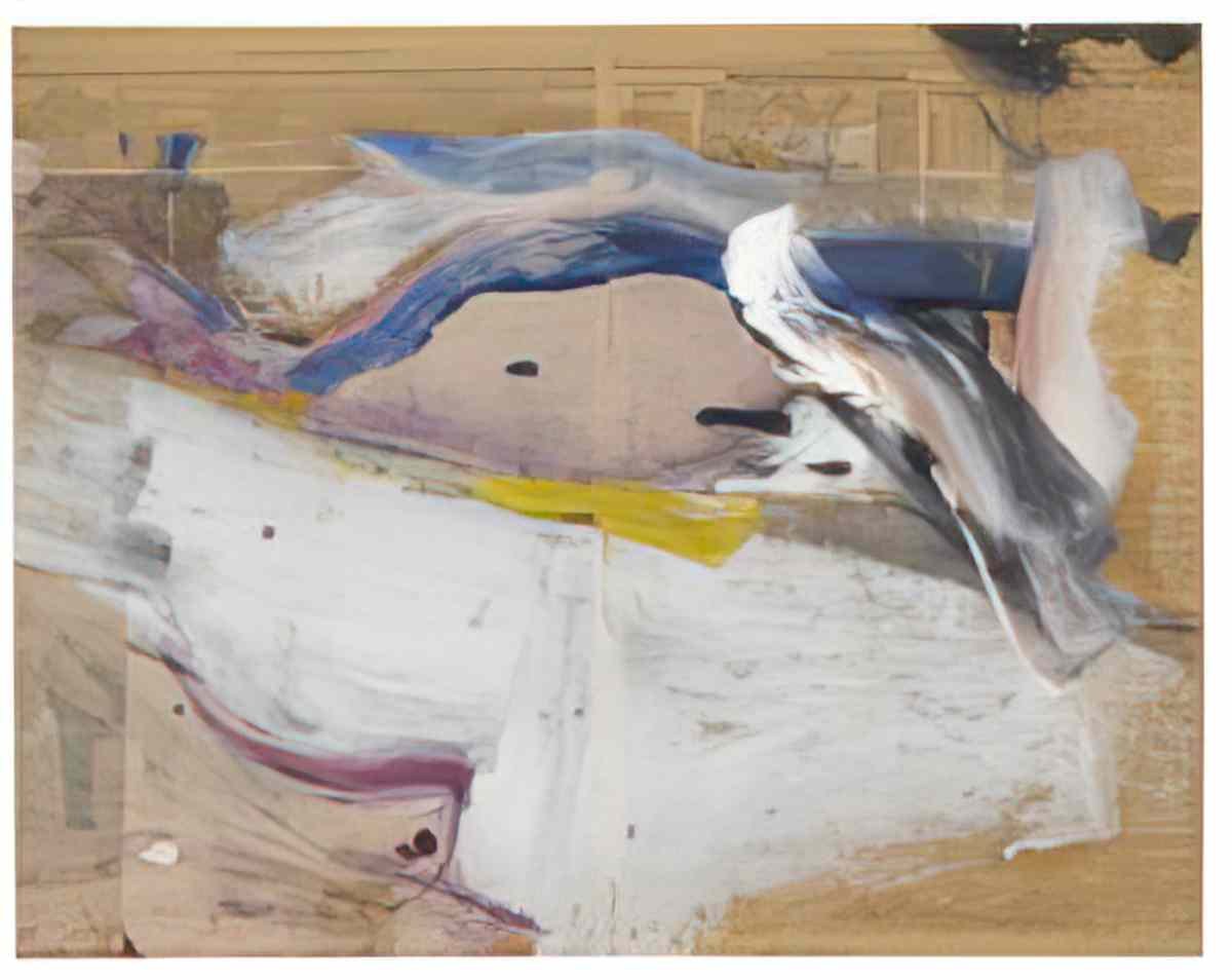 Willem de Kooning untitled169 Art A4 Photo Print