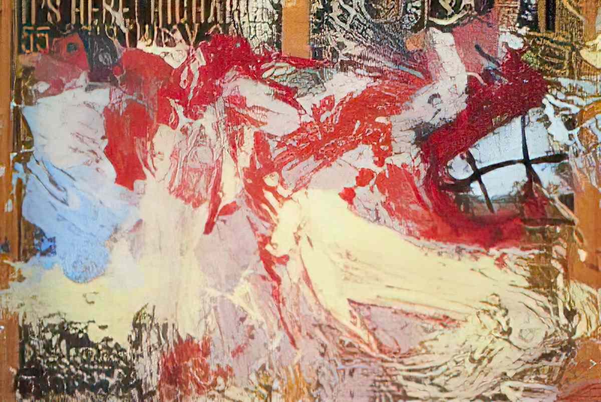 Willem de Kooning untitled170 Art A4 Photo Print
