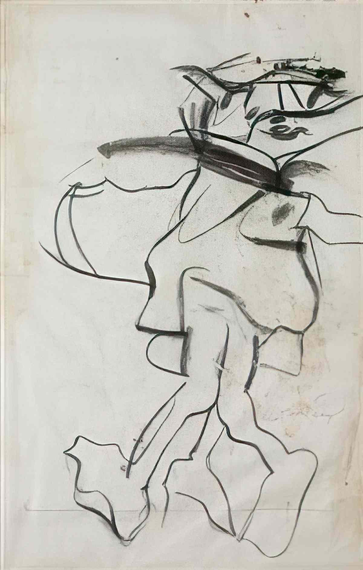 Willem de Kooning untitled171 2 Art A4 Photo Print