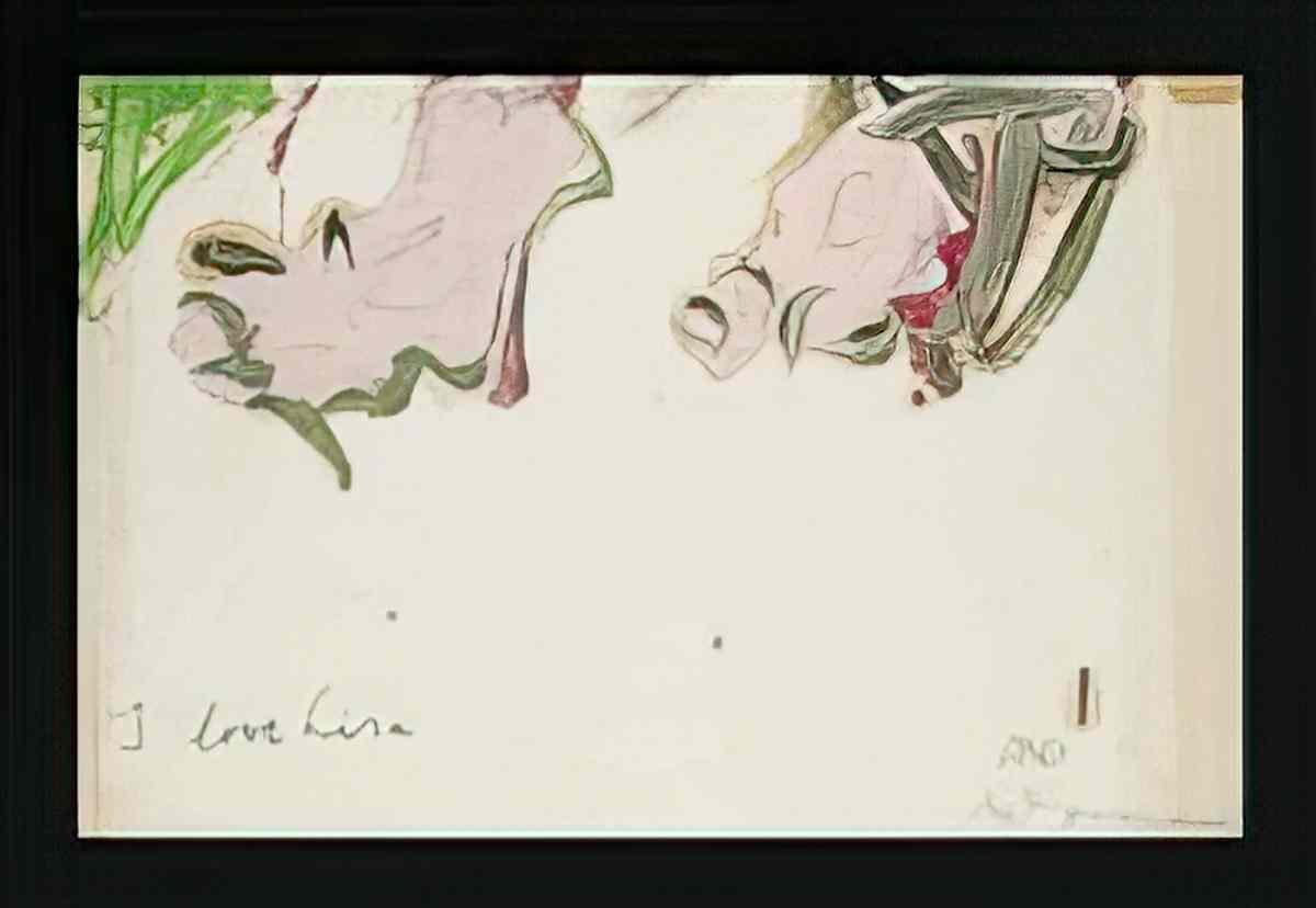 Willem de Kooning untitled171 Art A4 Photo Print