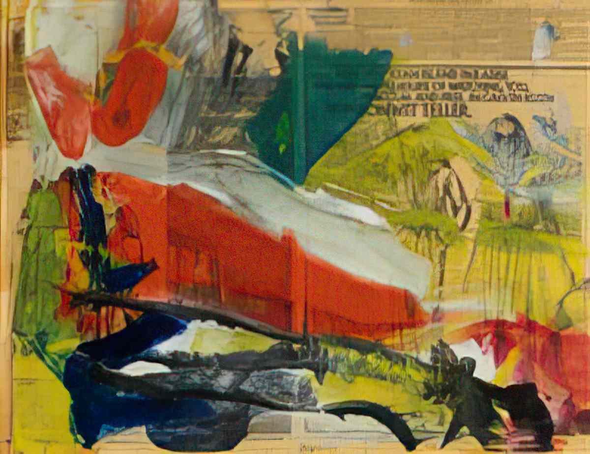 Willem de Kooning untitled174 2 Art A4 Photo Print