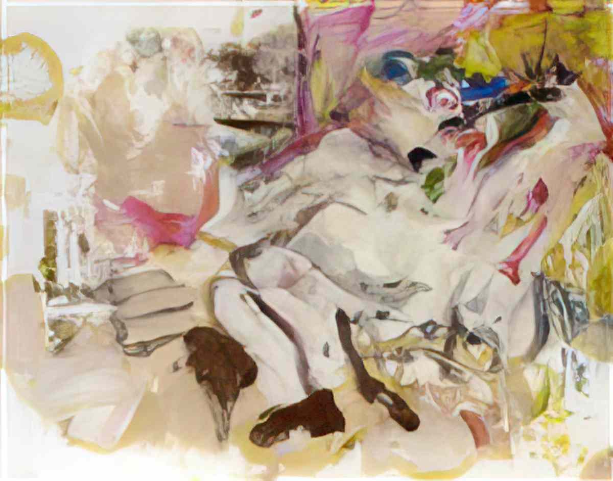 Willem de Kooning untitled175 Art A4 Photo Print