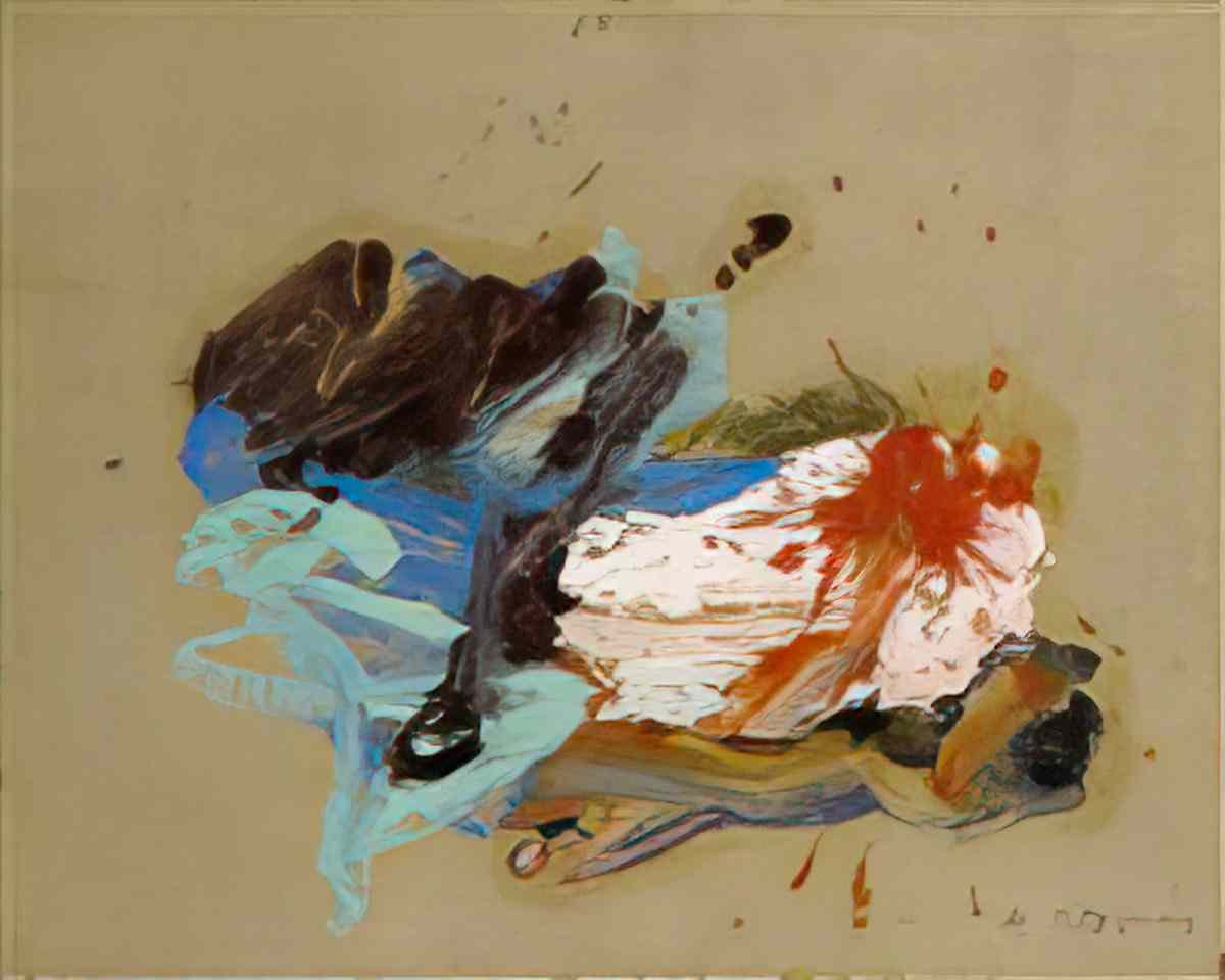 Willem de Kooning untitled179 Art A4 Photo Print