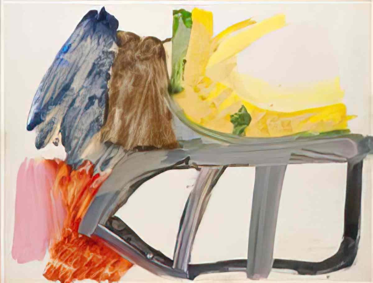 Willem de Kooning untitled180 Art A4 Photo Print