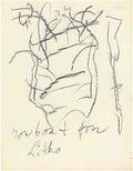 Willem de Kooning untitled187 2 Art A4 Photo Print