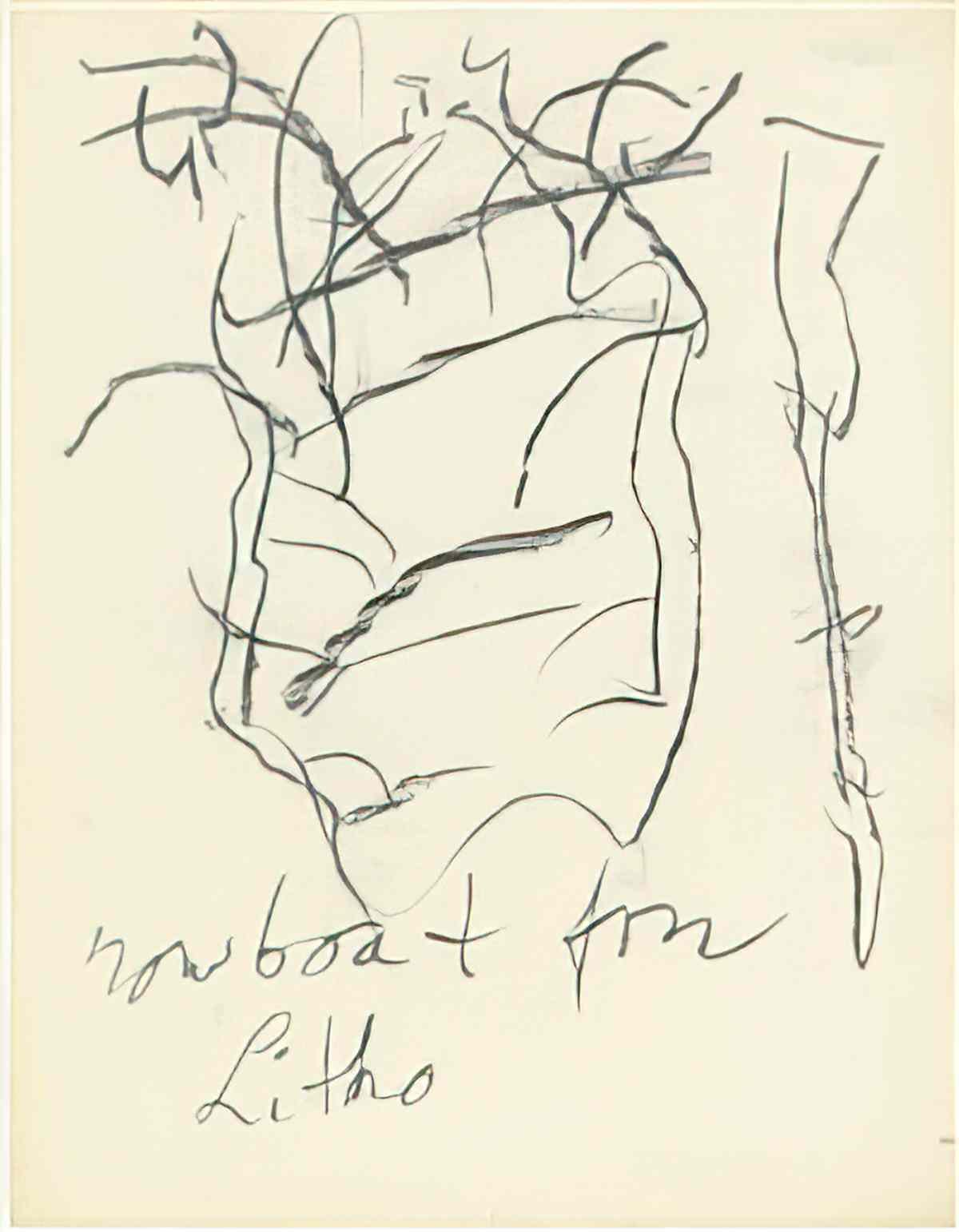 Willem de Kooning untitled187 2 Art A4 Photo Print