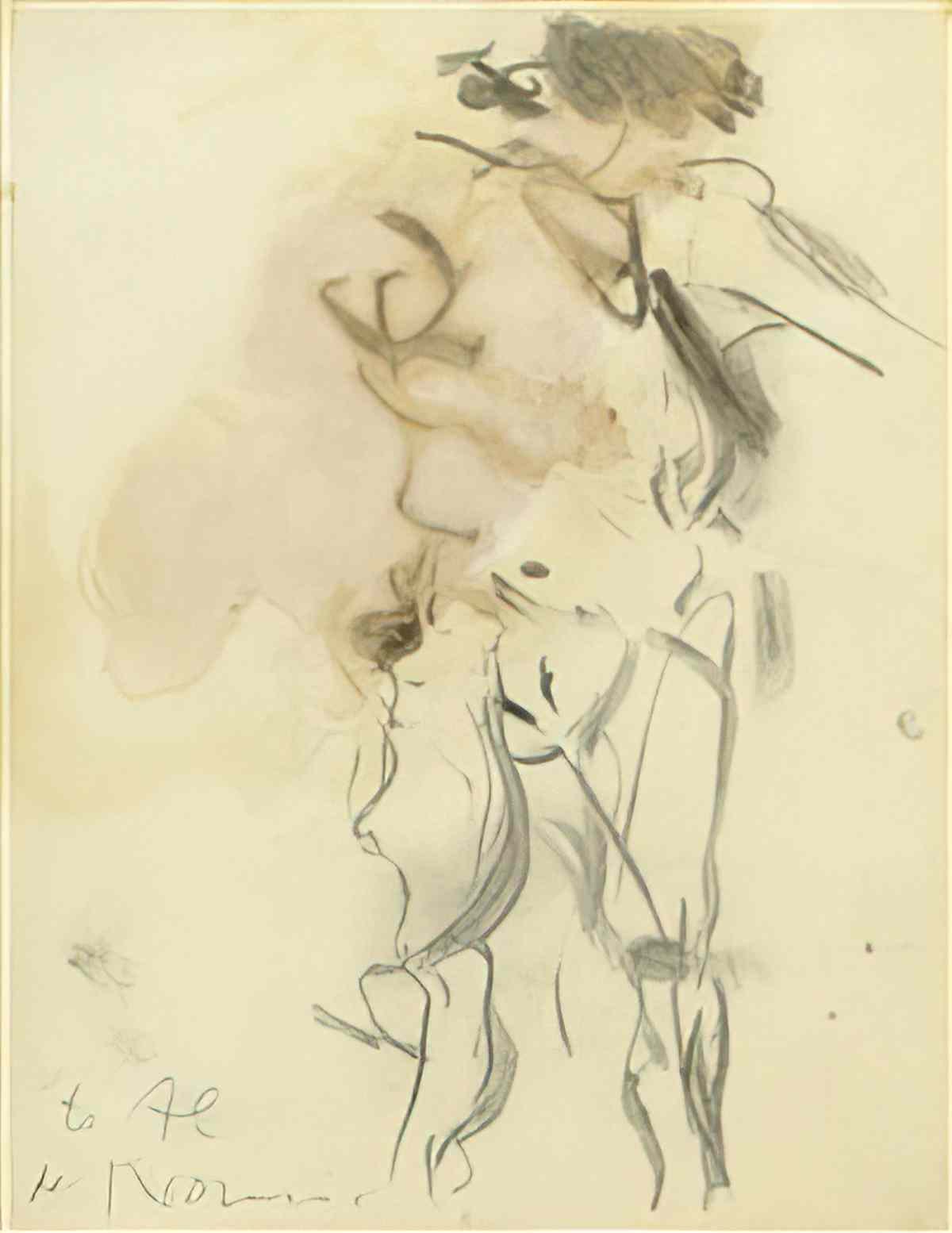 Willem de Kooning untitled193 2 Art A4 Photo Print