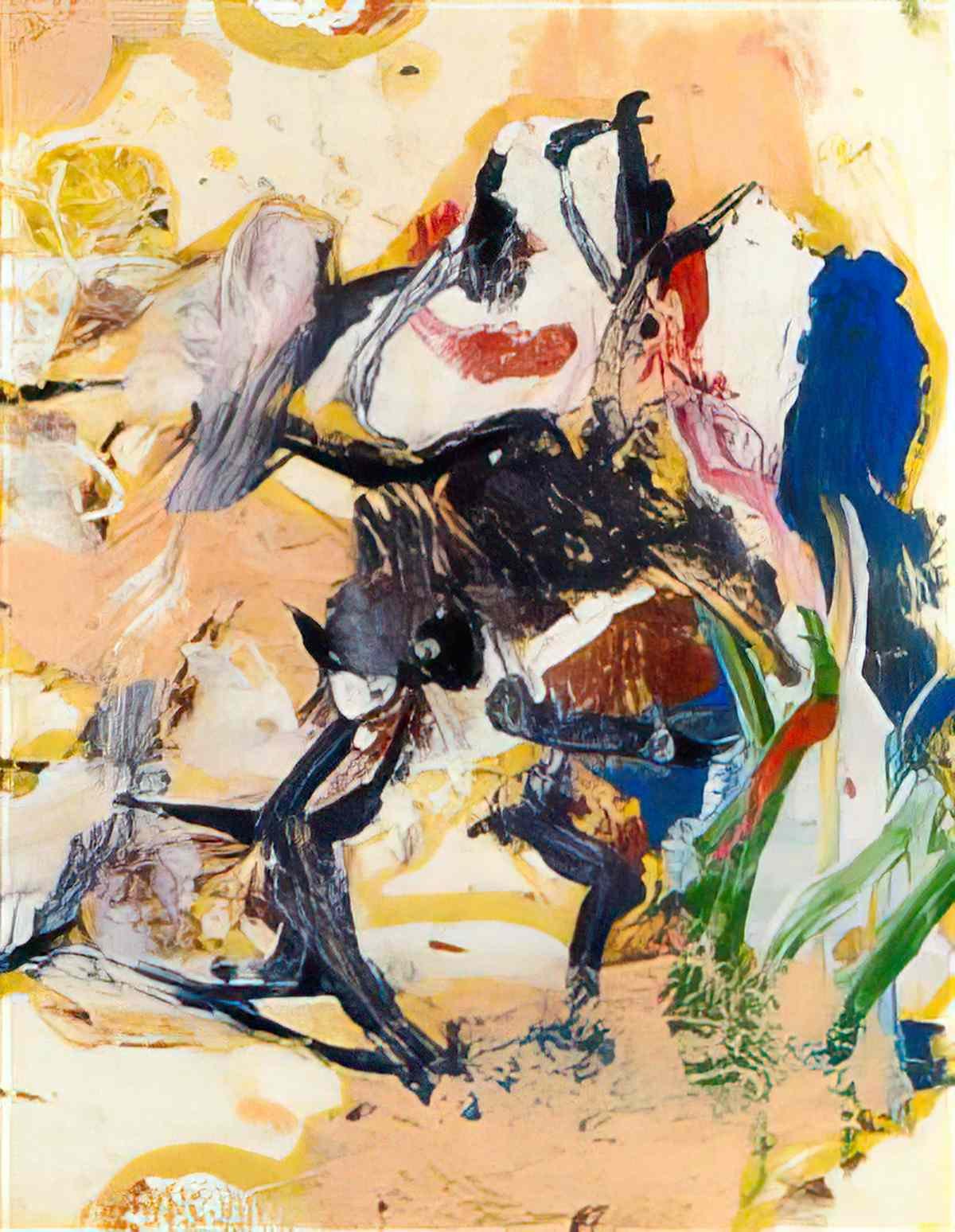Willem de Kooning untitled193 Art A4 Photo Print