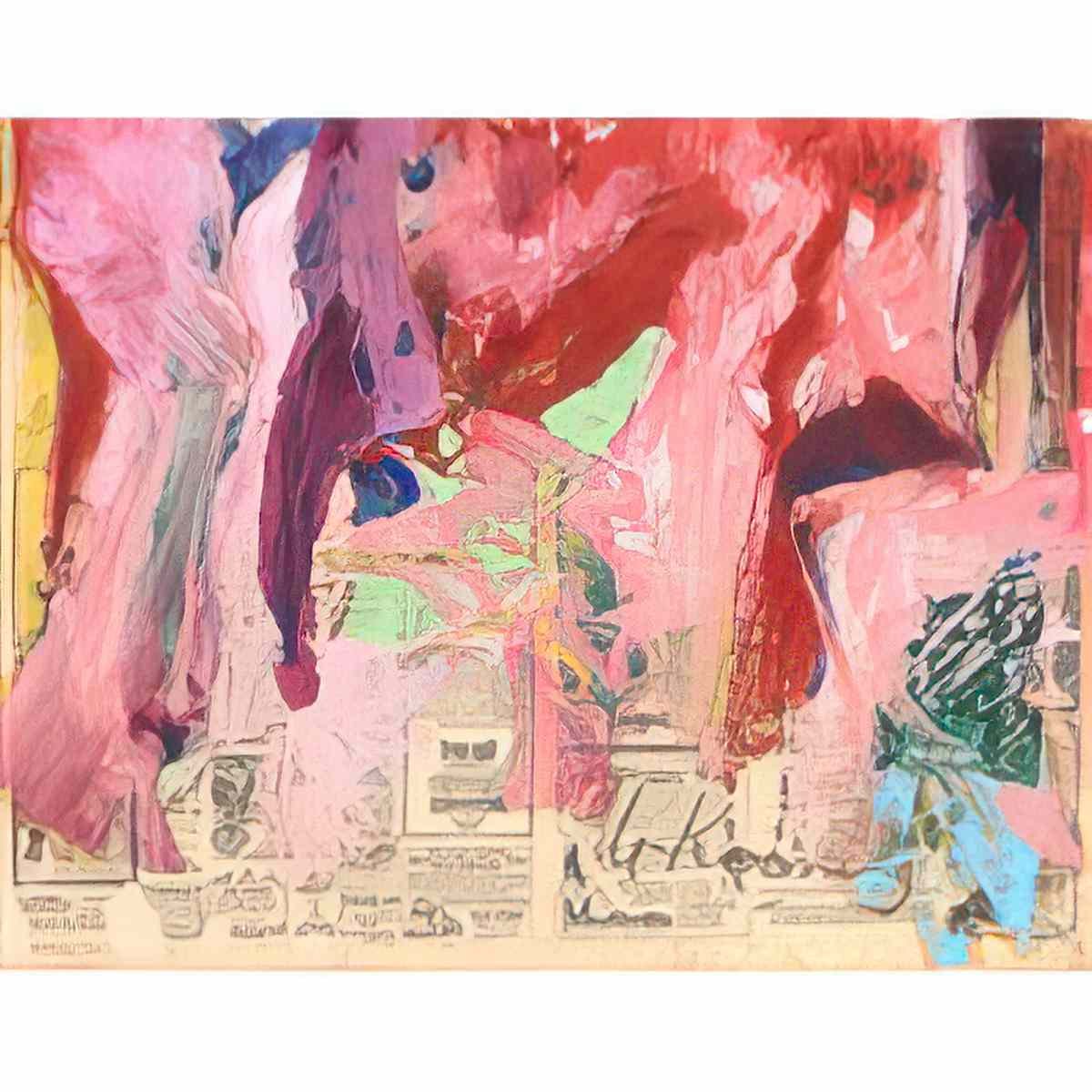 Willem de Kooning untitled196 Art A4 Photo Print