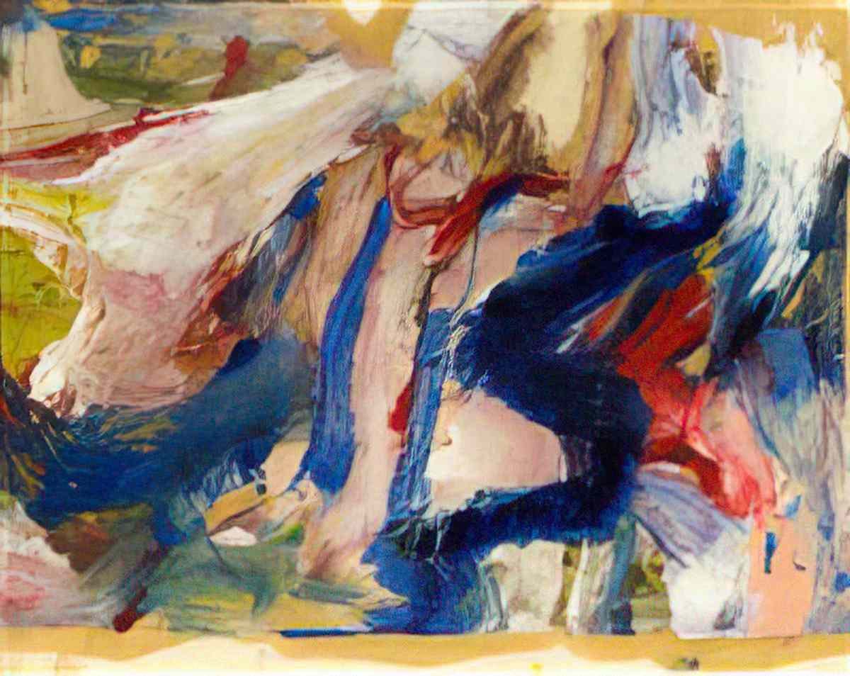 Willem de Kooning untitled197 Art A4 Photo Print