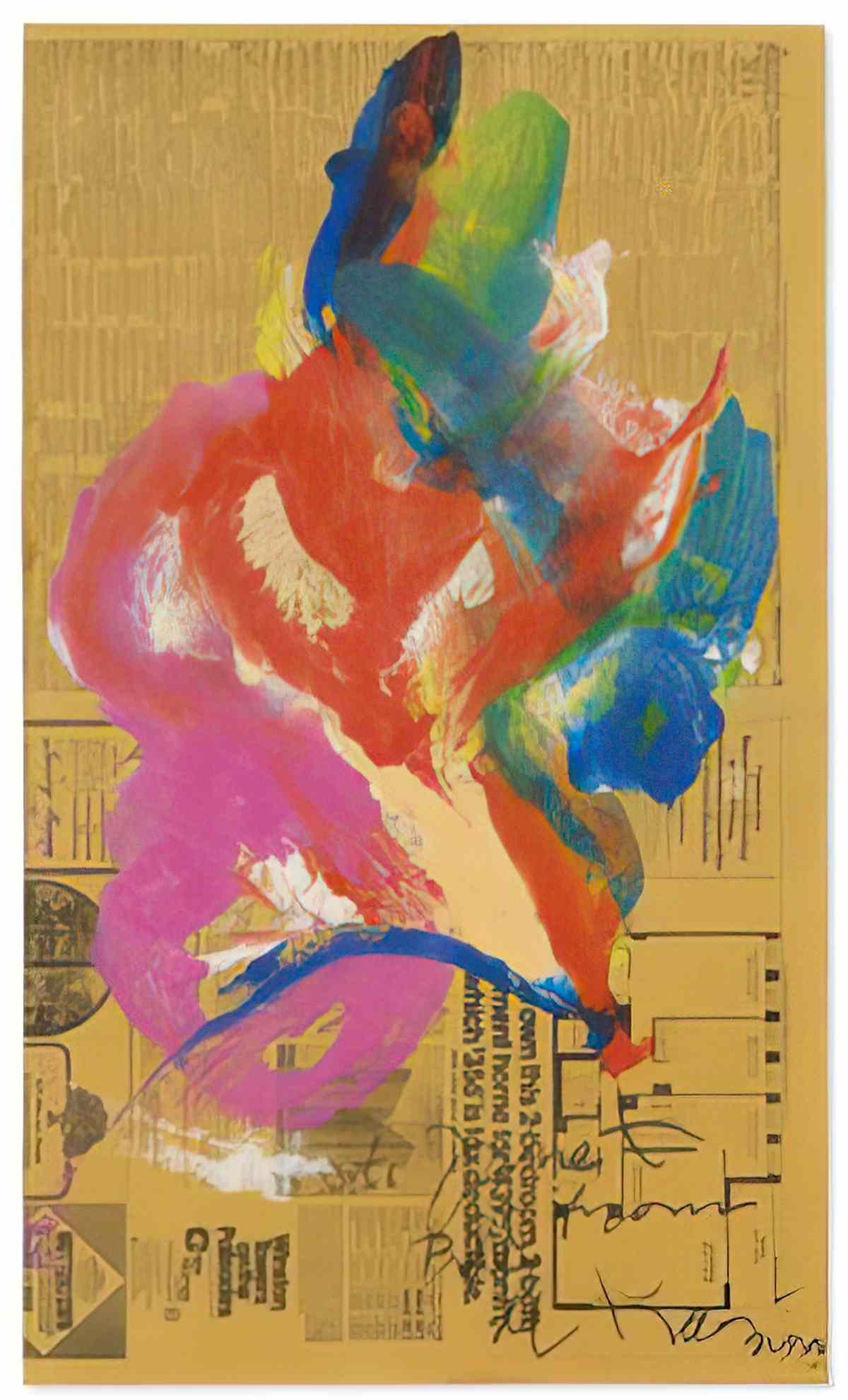 Willem de Kooning untitled199 Art A4 Photo Print