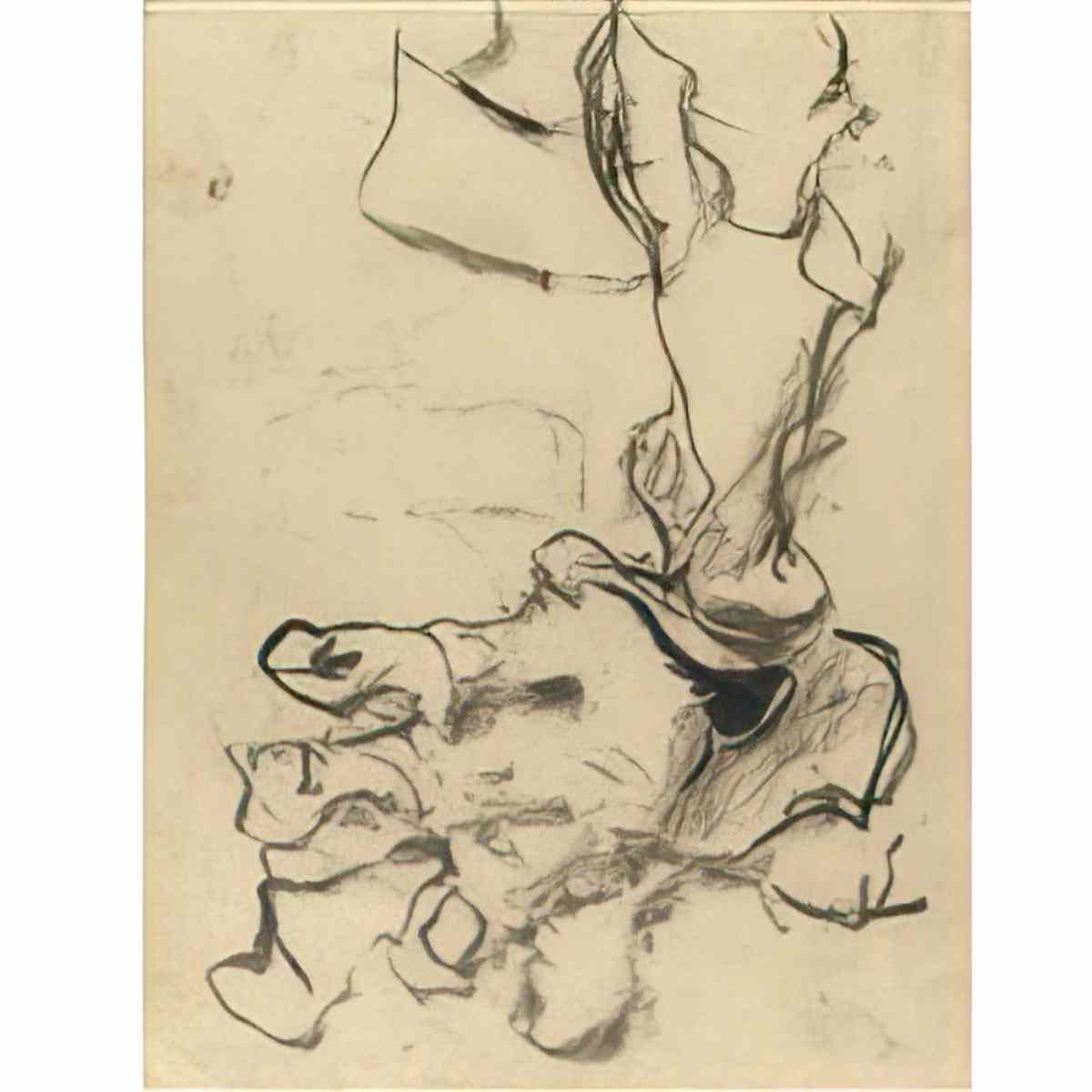 Willem de Kooning untitled200 2 Art A4 Photo Print