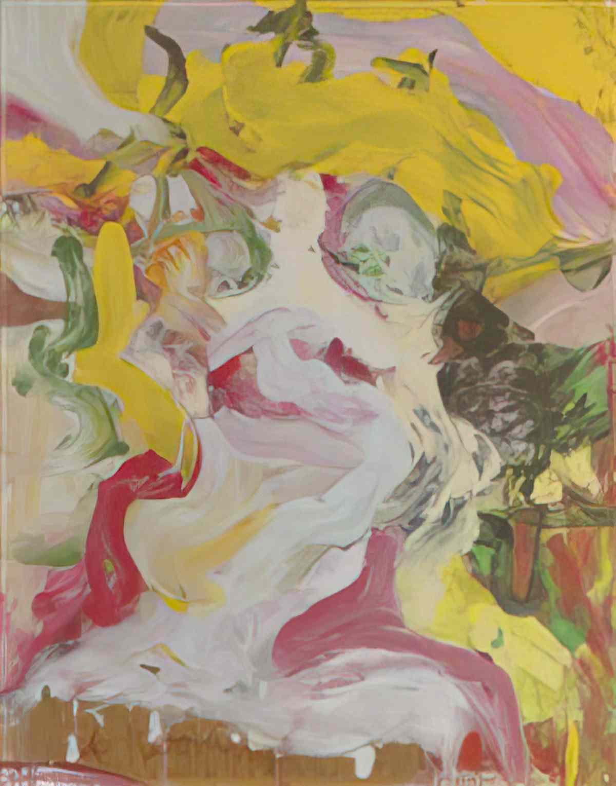 Willem de Kooning untitled202 Art A4 Photo Print