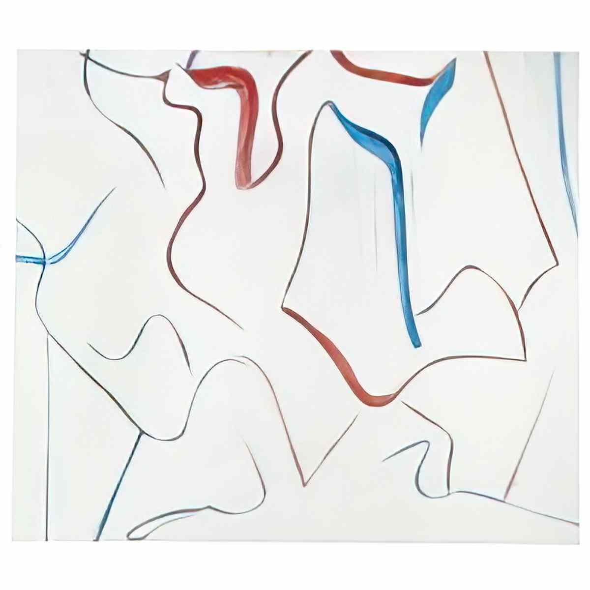 Willem de Kooning untitled205 Art A4 Photo Print