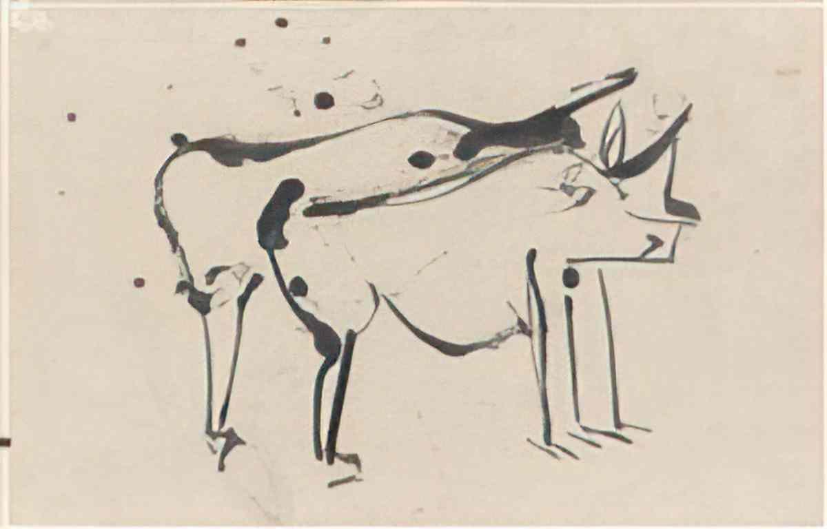 Willem de Kooning untitled209 2 Art A4 Photo Print