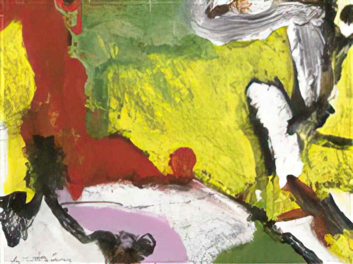 Willem de Kooning untitled210 Art A4 Photo Print