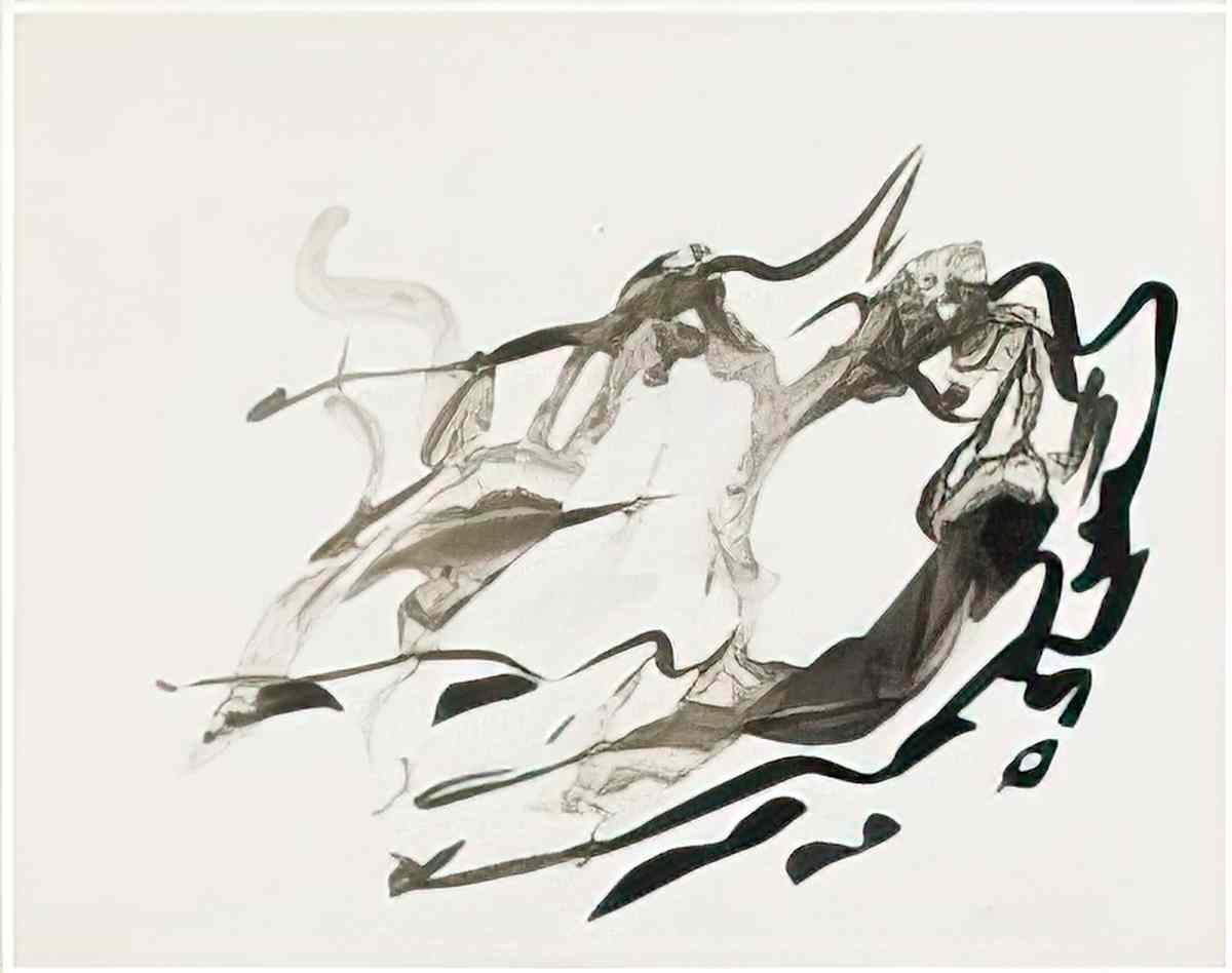 Willem de Kooning untitled214 2 Art A4 Photo Print