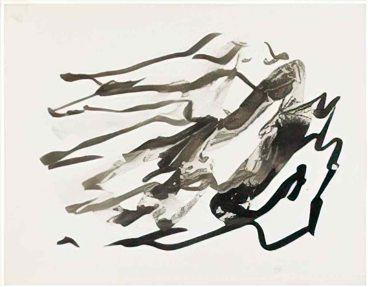 Willem de Kooning untitled215 2 Art A4 Photo Print