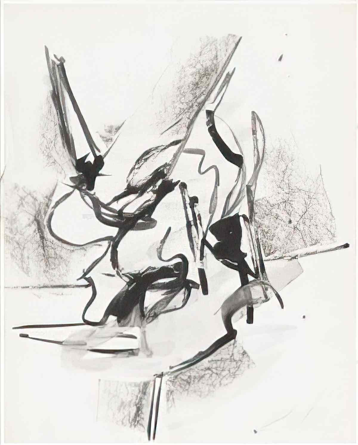 Willem de Kooning untitled216 2 Art A4 Photo Print