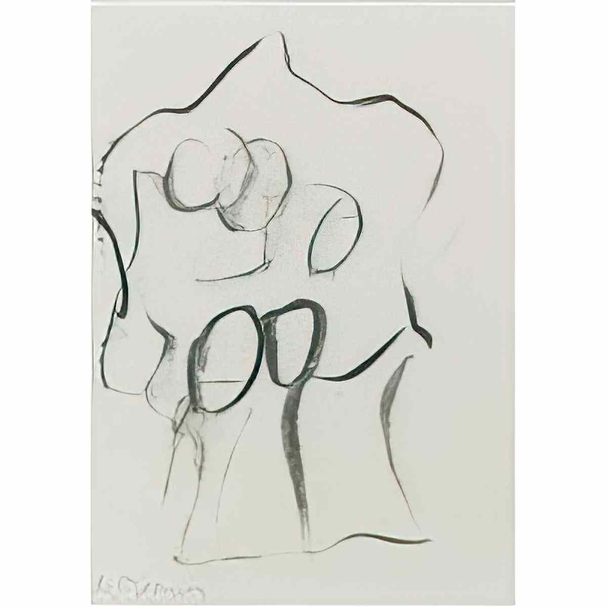 Willem de Kooning untitled219 2 Art A4 Photo Print