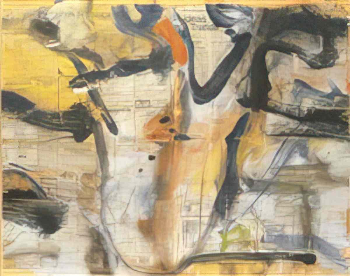 Willem de Kooning untitled221 Art A4 Photo Print