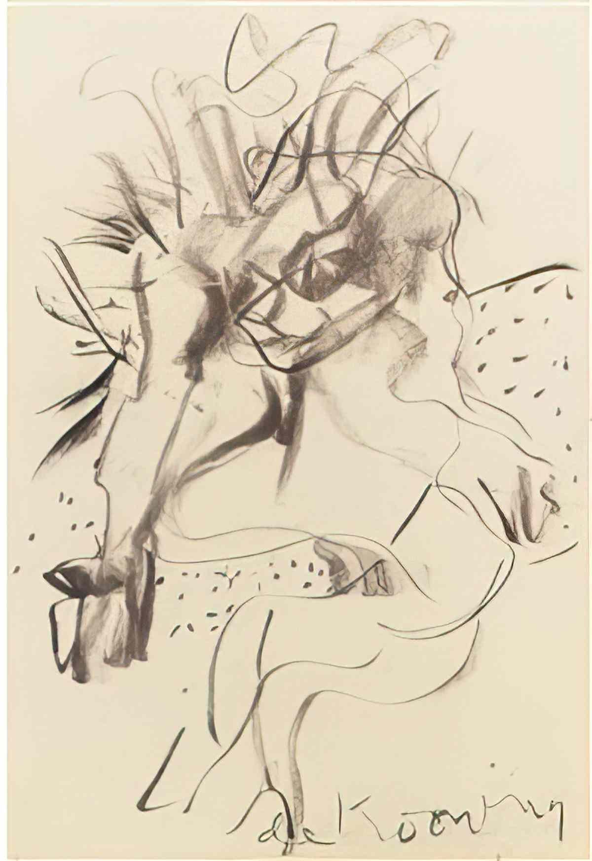 Willem de Kooning untitled223 2 Art A4 Photo Print