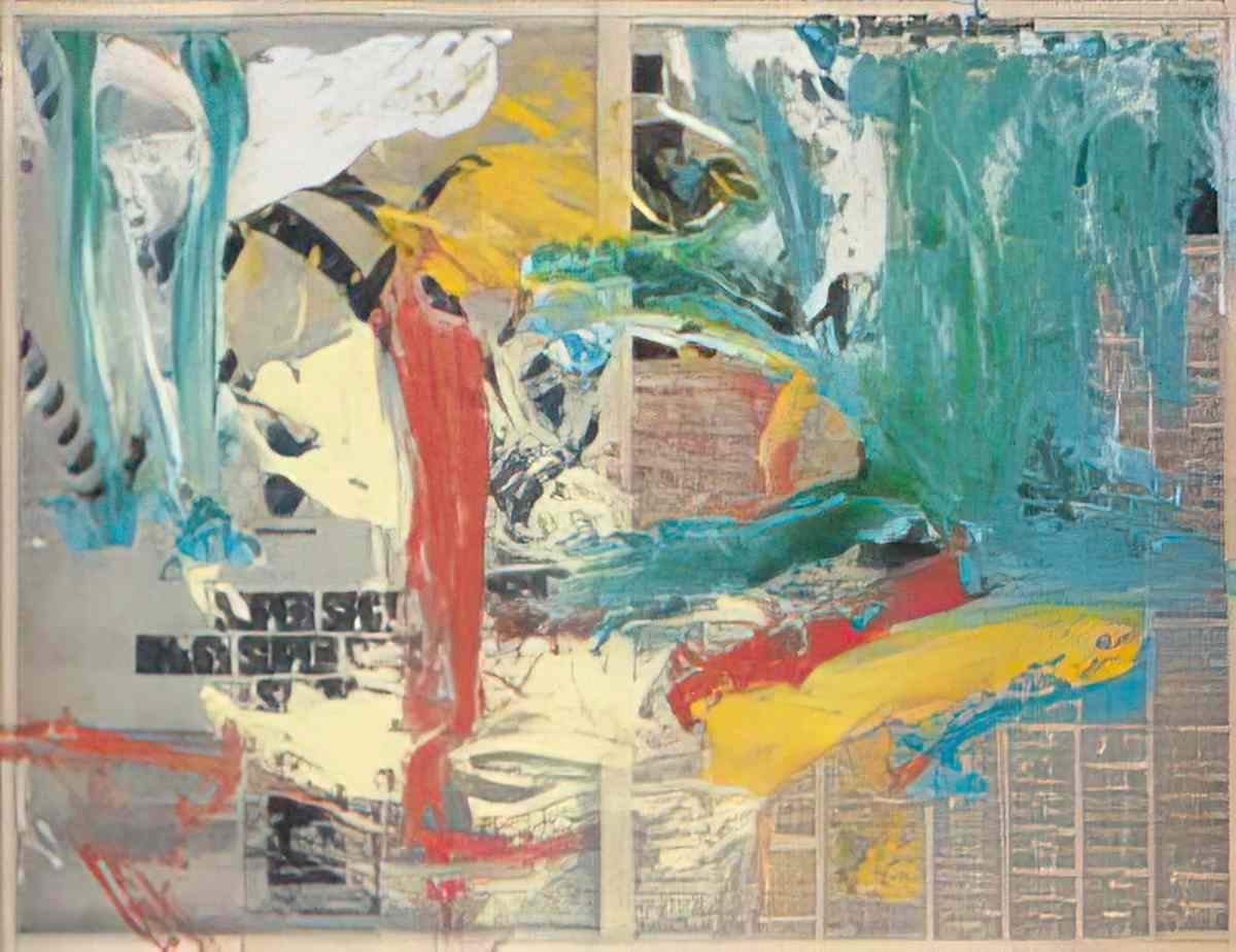 Willem de Kooning untitled223 Art A4 Photo Print