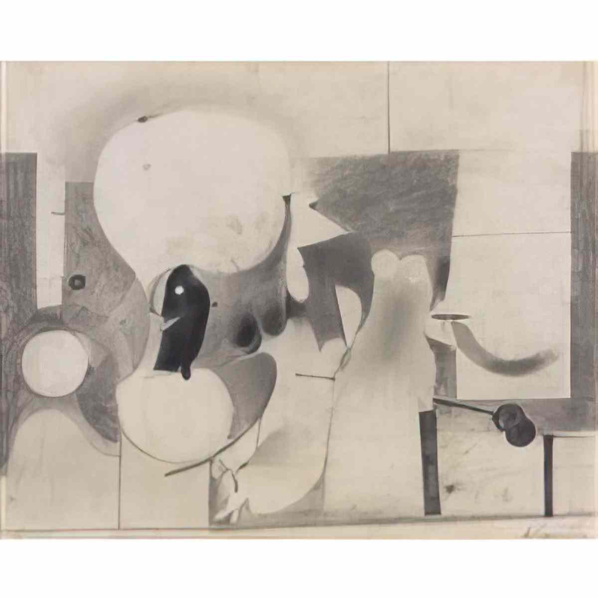 Willem de Kooning untitled226 2 Art A4 Photo Print