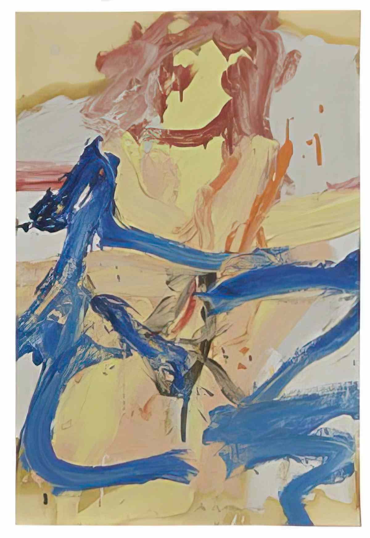 Willem de Kooning untitled231 Art A4 Photo Print