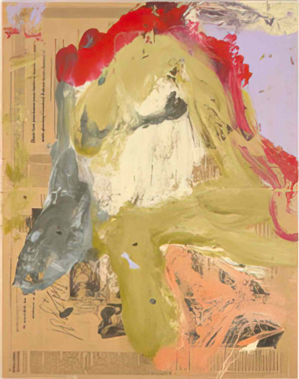 Willem de Kooning untitled232 Art A4 Photo Print