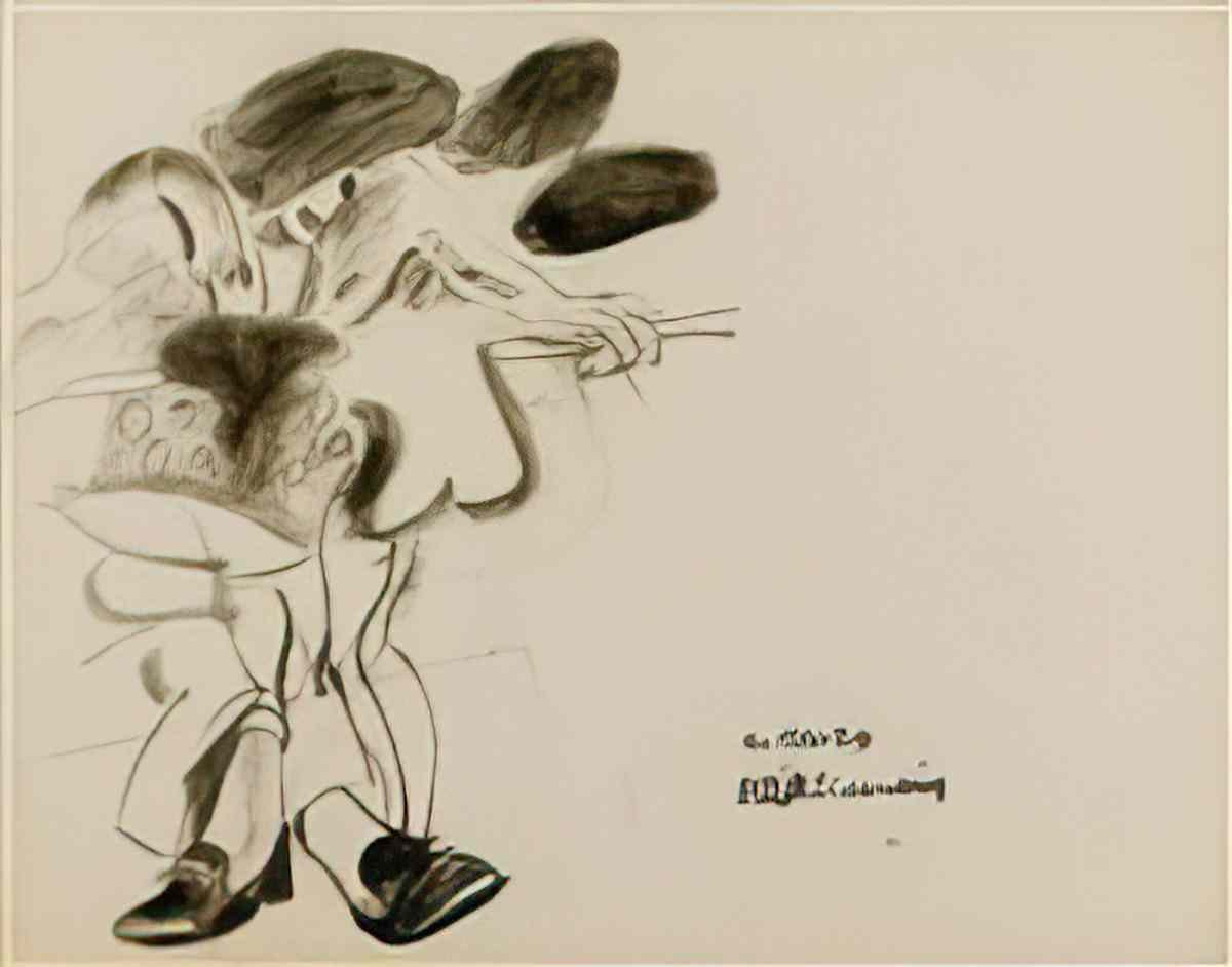Willem de Kooning untitled233 2 Art A4 Photo Print