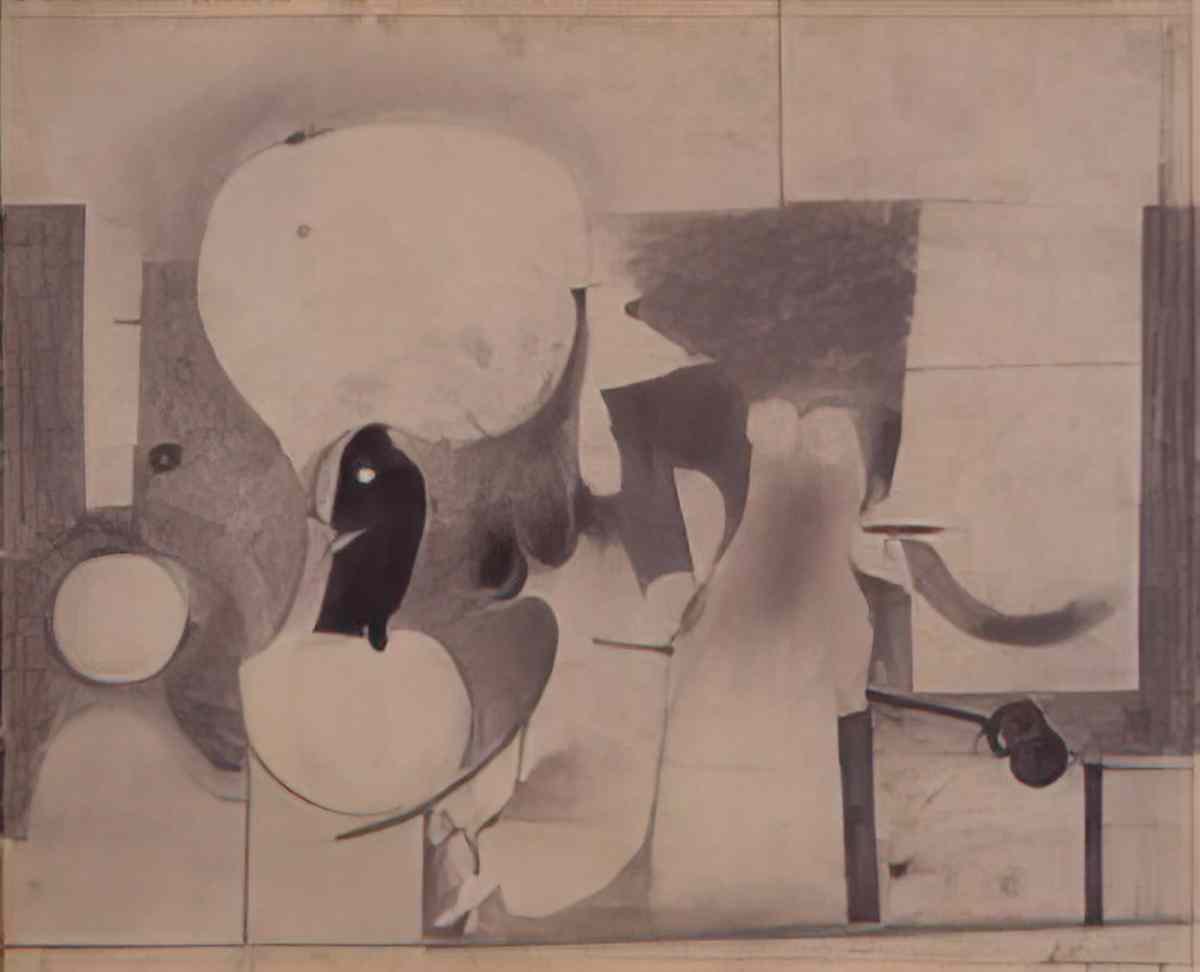 Willem de Kooning untitled236 2 Art A4 Photo Print