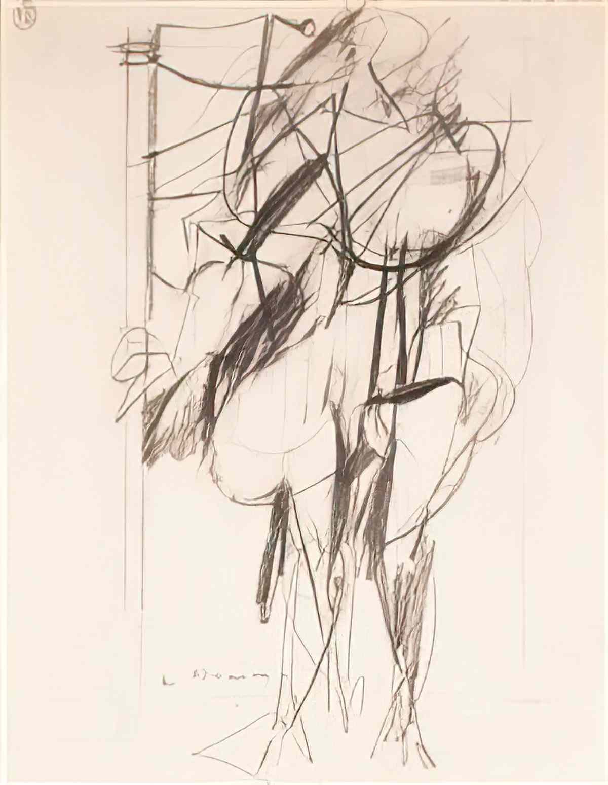 Willem de Kooning untitled237 2 Art A4 Photo Print