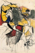 Willem de Kooning untitled239 2 Art A4 Photo Print