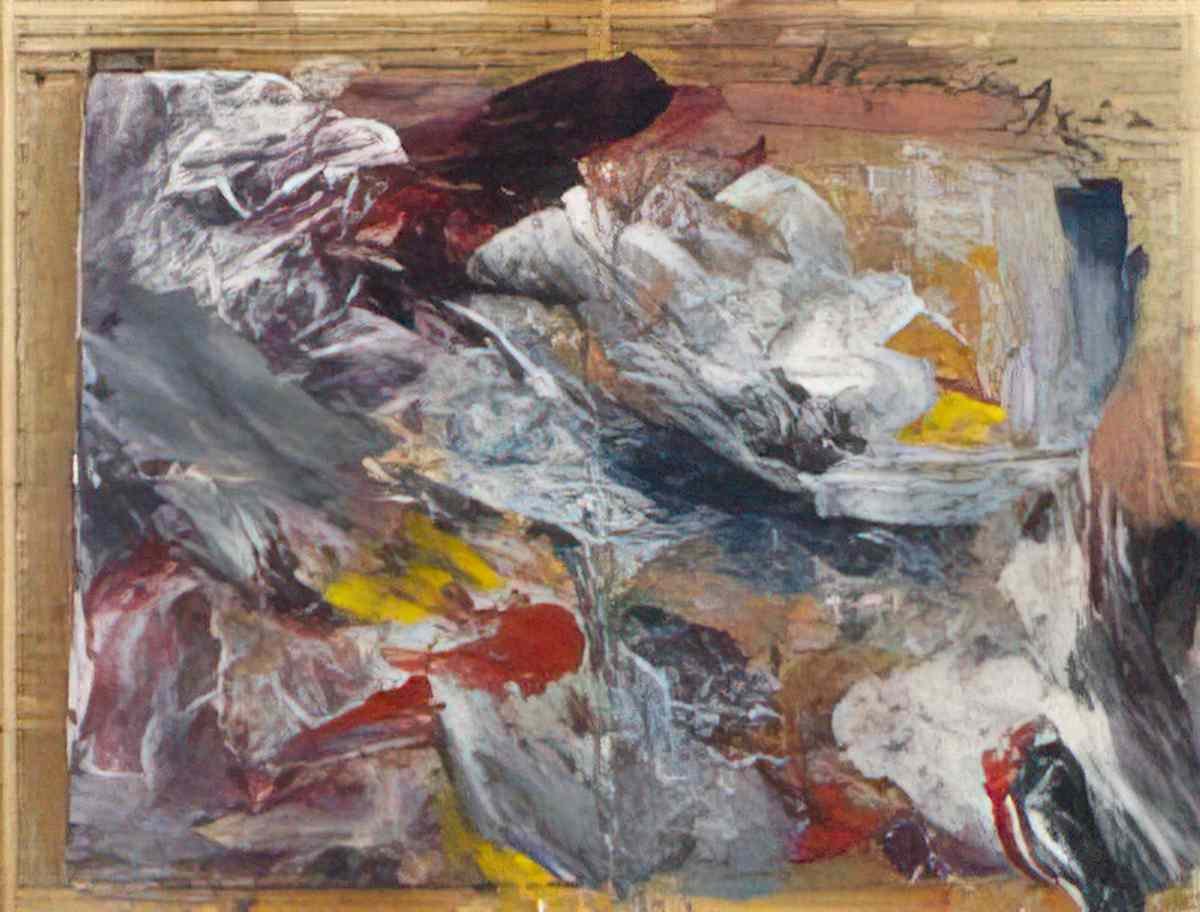 Willem de Kooning untitled242 Art A4 Photo Print