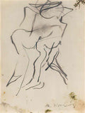 Willem de Kooning untitled243 2 Art A4 Photo Print