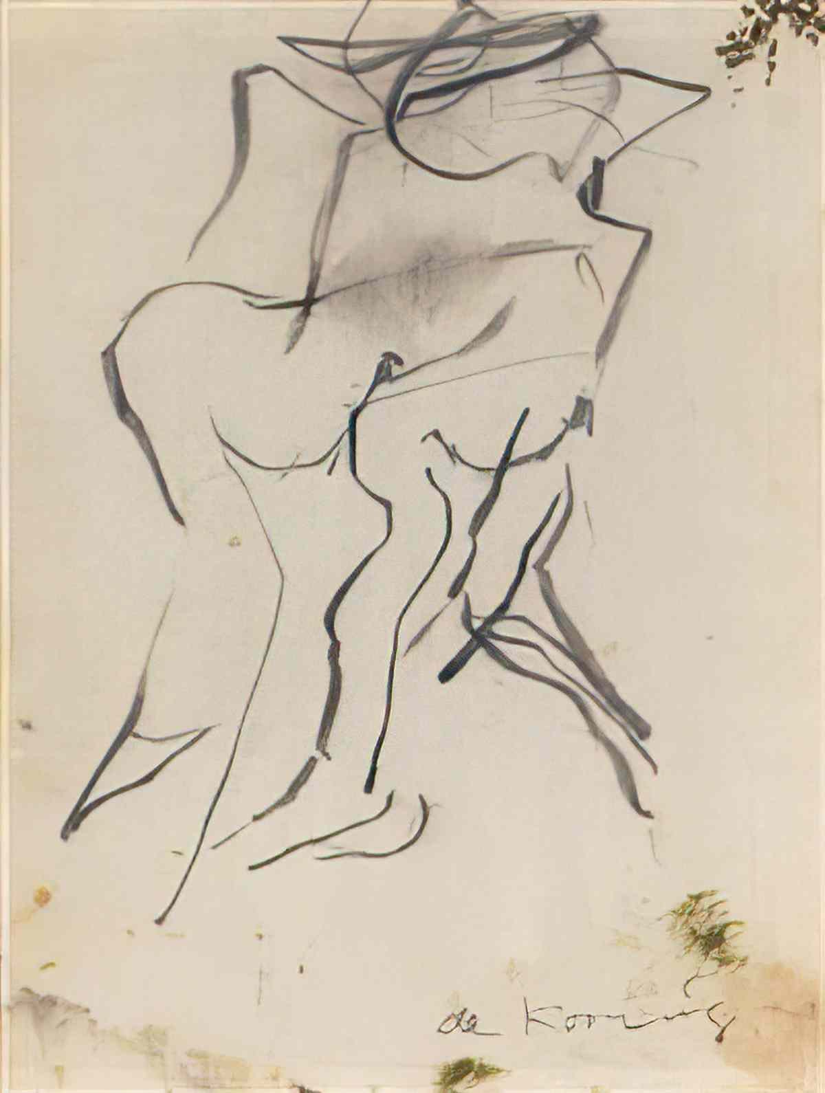 Willem de Kooning untitled243 2 Art A4 Photo Print
